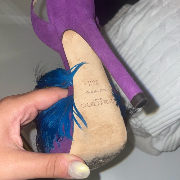Jimmy Choo feather heals - Picture 5 of 5